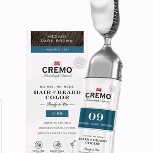 Cremo 09 Hair and Beard Color Medium Dark Brown